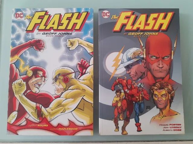 Coleção Completa The Flash by Geoff Johns Books 1 2 3 4 5 6 - Foto 3