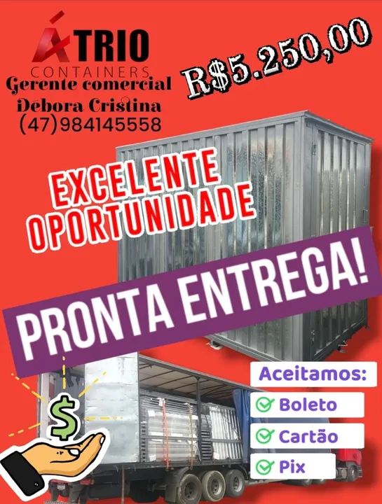 Container pra retirar 