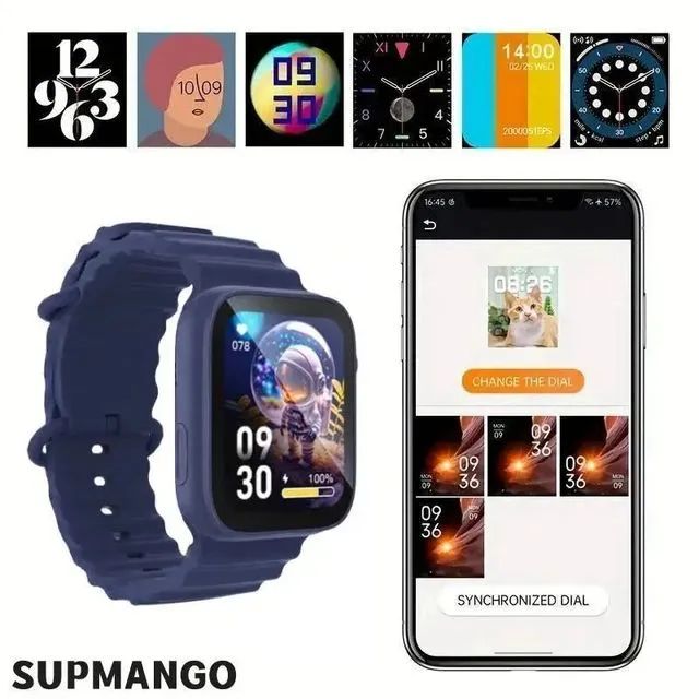 Smartwatch K89 Bluetooth Android iOS, 2" - Foto 2