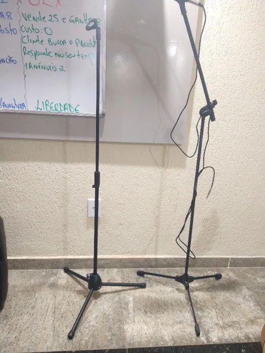 Pedestal de Microfone Novos+ Entrega Rápida 