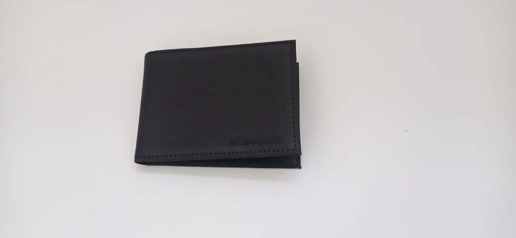 carteira masculina de couro democrata nova - Foto 4