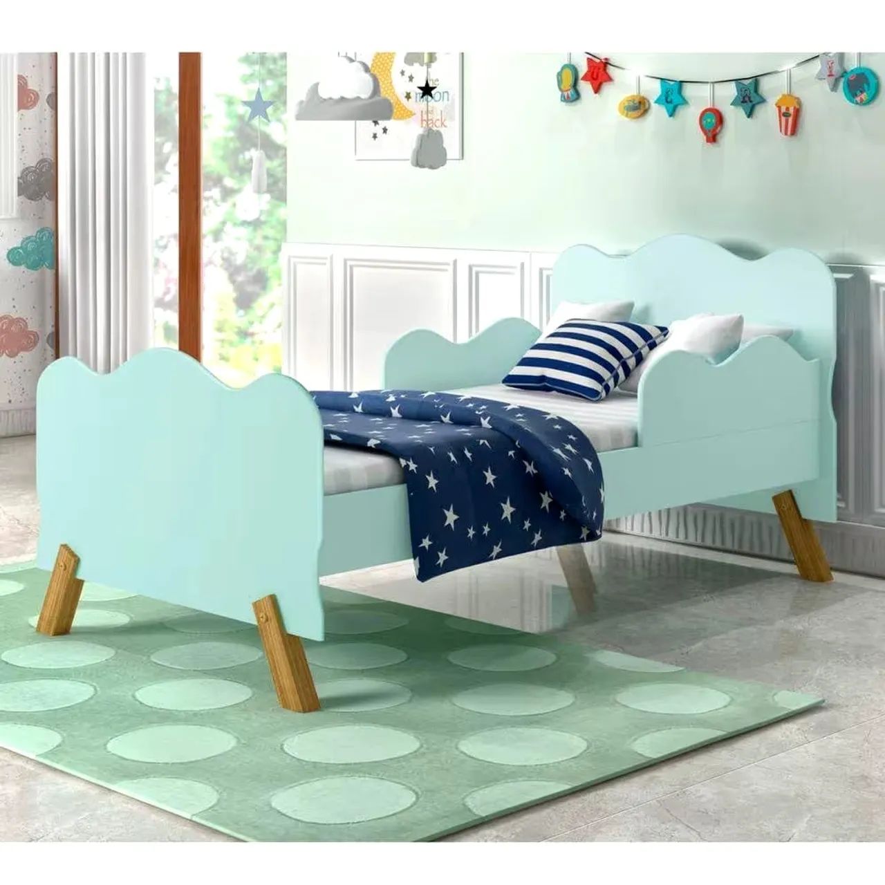 MINI CAMA ANGEL NOVA R$ 360,00 A VISTA  - Foto 4