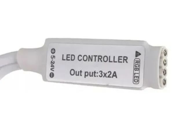 Controle Remoto Ir 44 Botões Led Rgb 12v Dc Led 3528 5050  Arduino Automação COD-CP603  - Foto 3