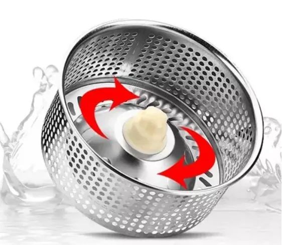 Balde Spin Mop 13 Litros Giratório Cesto Inox Esfregão + Refil Extra - z859 - Foto 4