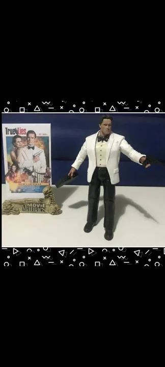 Bonecos filmes Arnold Schwarzenegger ação clássicos neca - Foto 3
