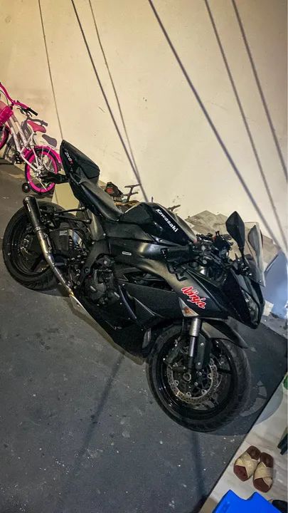 Moto ninja zx6 r 2011