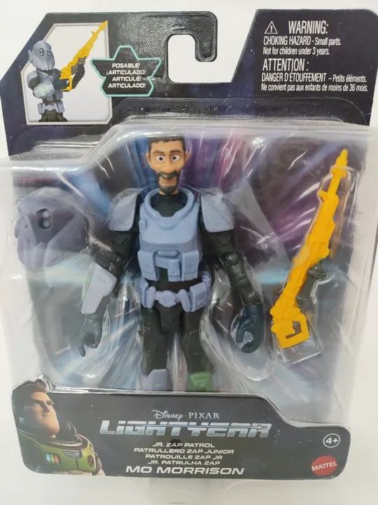 Boneco Mo Morrison Lightyear Disney Lacrado  - Foto 3
