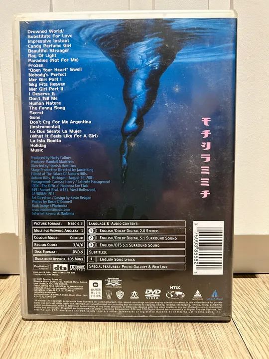DVD Madonna - Drowned World Tour - Foto 3