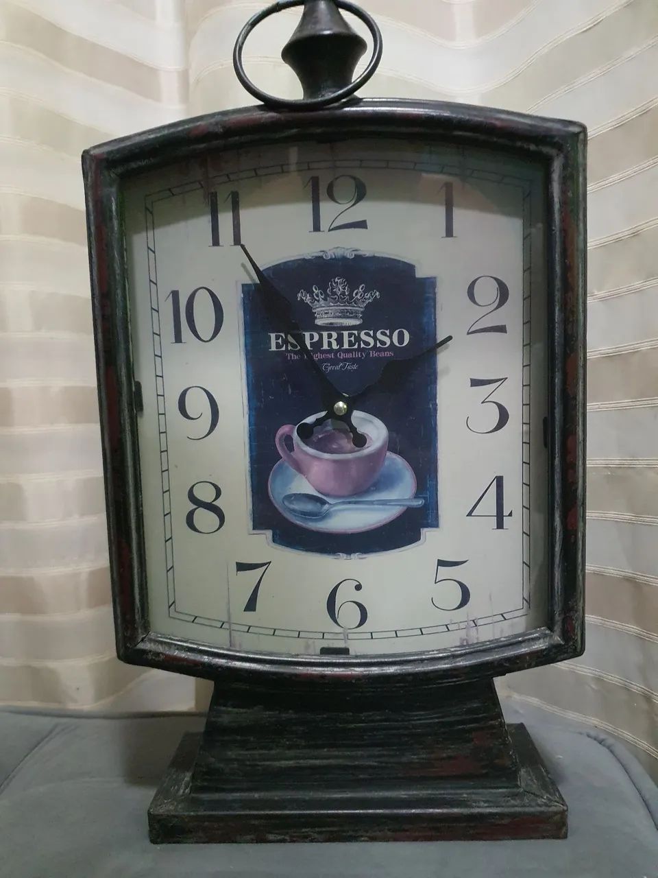 RELÓGIO DECORATIVO EM METAL - Foto 2