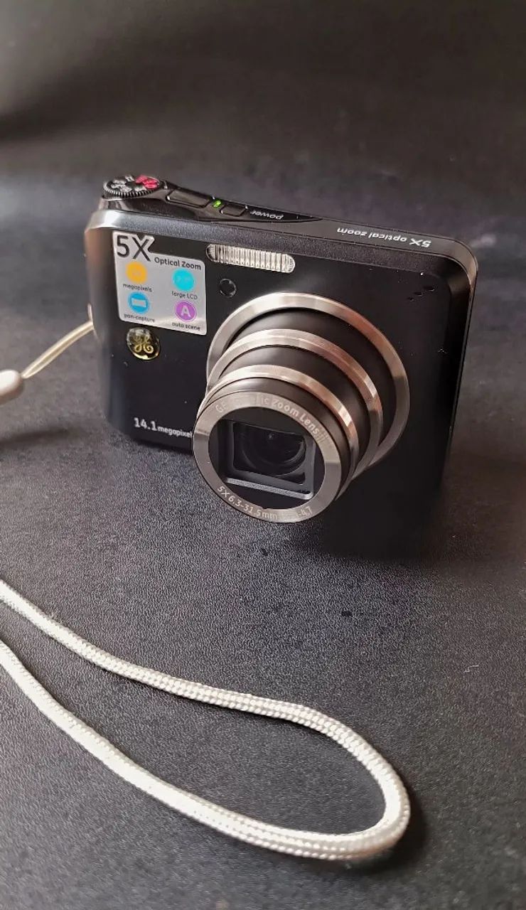 Câmera digital GE 14 megapixels 