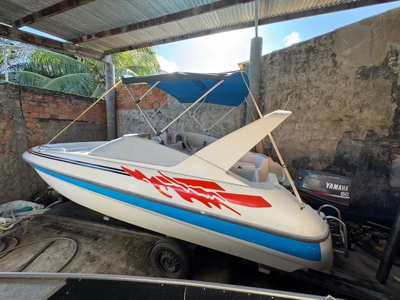 ? Lancha HD 5.6 Jang 1995 - Oportunidade!