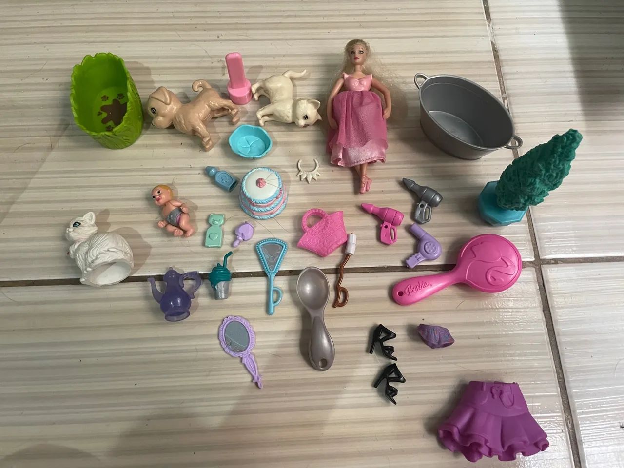 Lote Barbie Acessórios 