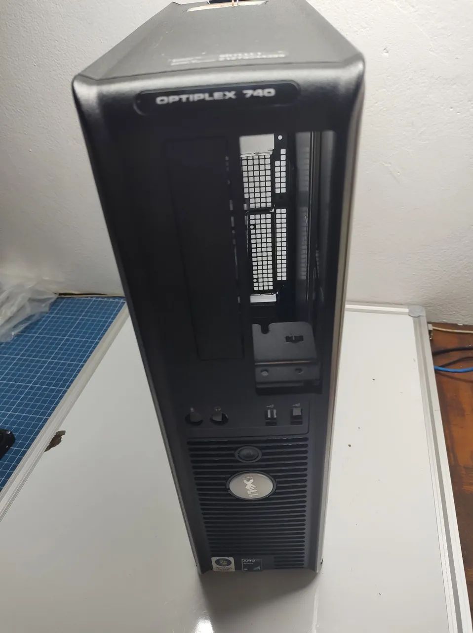 Gabinete original Dell OptiPlex 740 DT - torre grande, perfeito para montagem ou reposição - Foto 2