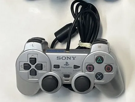Controle Dualshock 2 Playstation Prata
