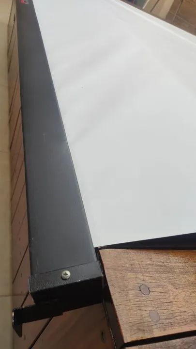 Tela de Projeção 2,00 x 2,00, Retrátil manual Tecnomast - Foto 6