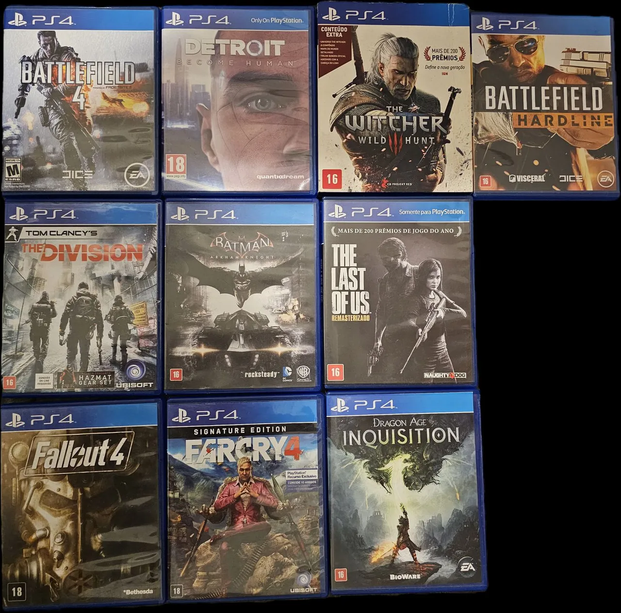 Jogos PS4 - Diversos Títulos!