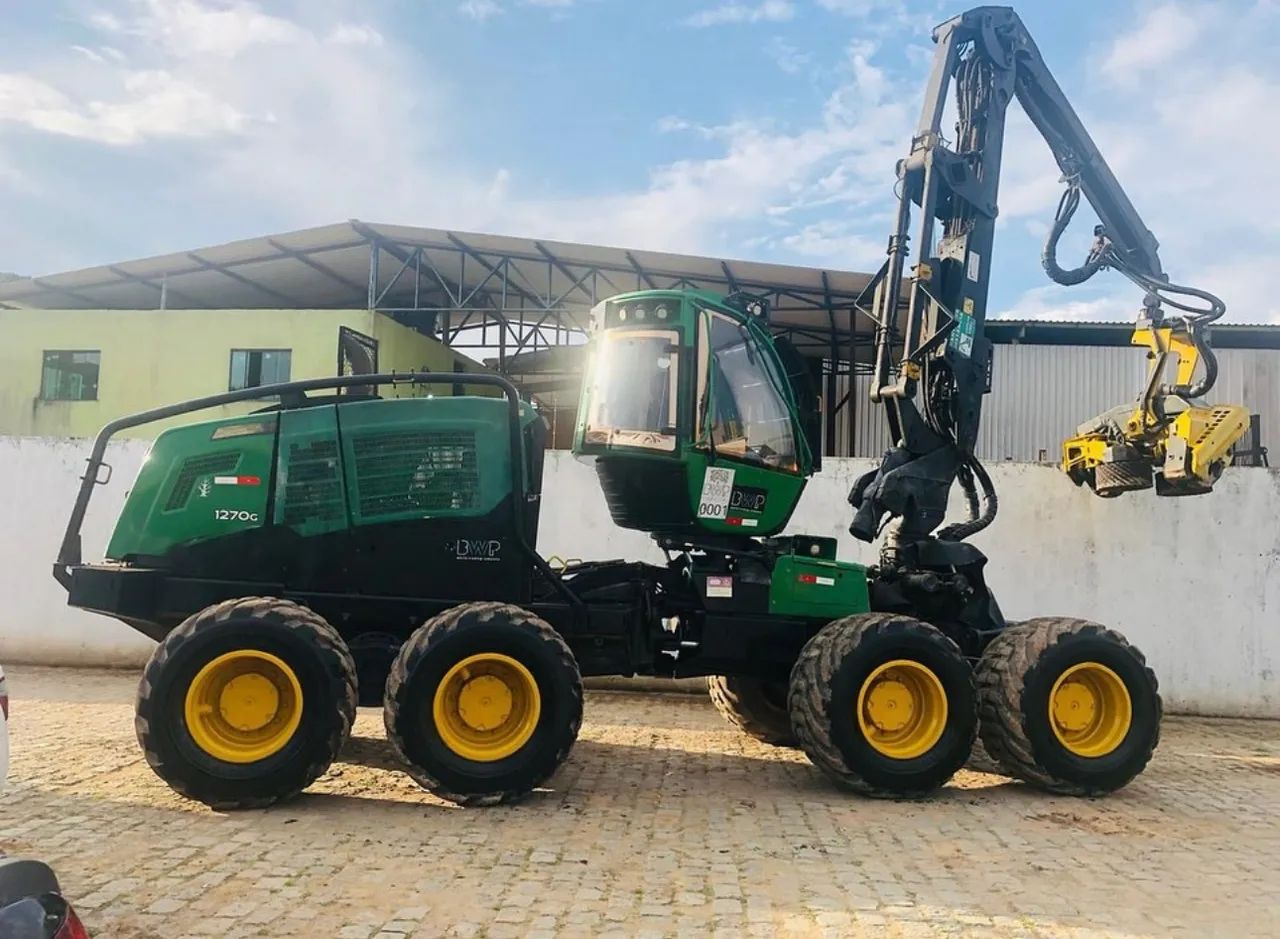 John Deere 1270G 8x8 com Cabeçote Waratah 215 - Foto 4