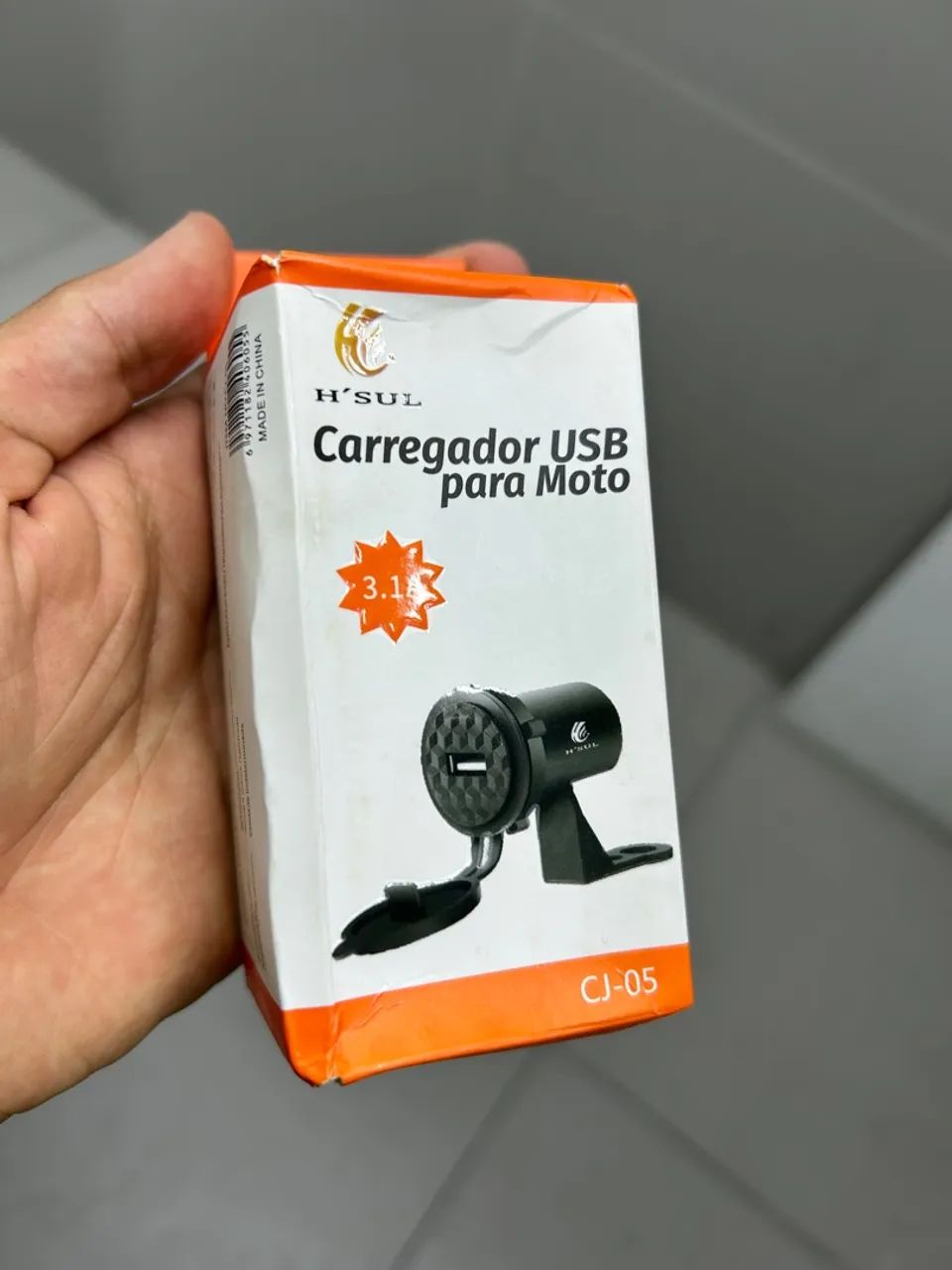 Carregador USB para Moto