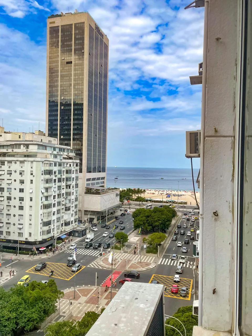 Stúdio mobiliado dividido com 1 quarto em Copacabana - Rio de Janeiro - RJ