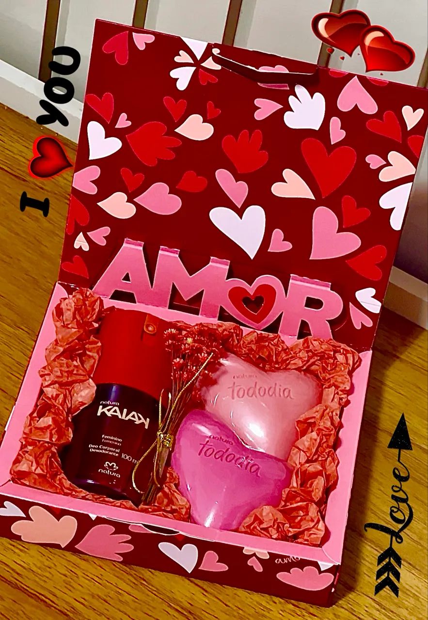 Lindo Kit Presente Natura com Perfume e Sabonetes R$:79,99