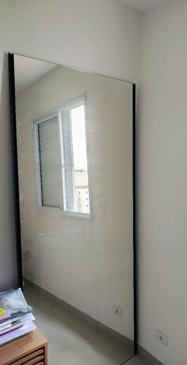 Vendo porta de guarda roupa espelho  - Foto 2