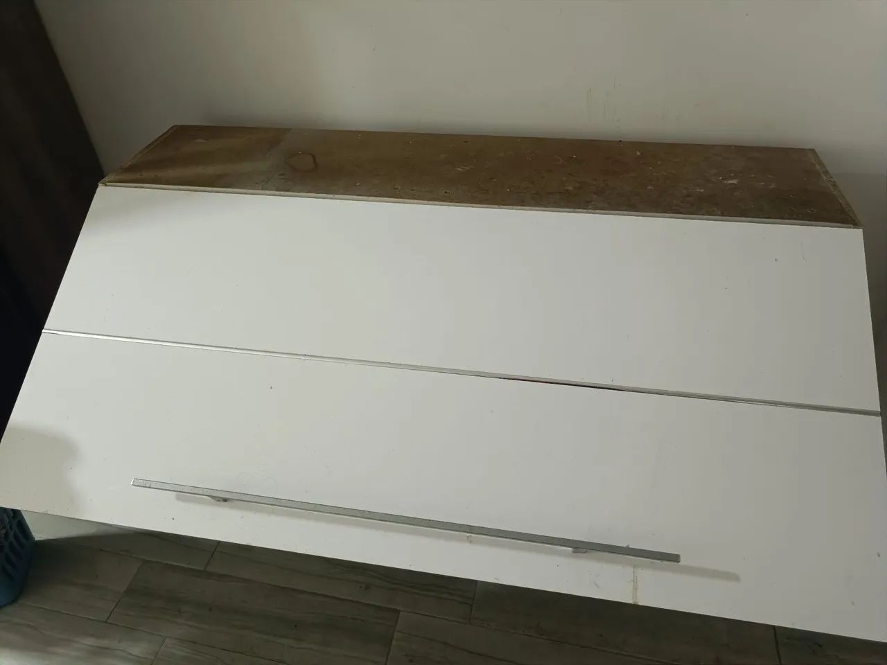 Armário de Cozinha Branco + Escrivaninha branca - Foto 2