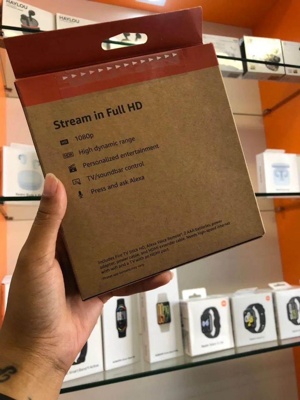 Fire TV Stick HD Wifi 5 - Streaming FHD - Novo - Foto 4