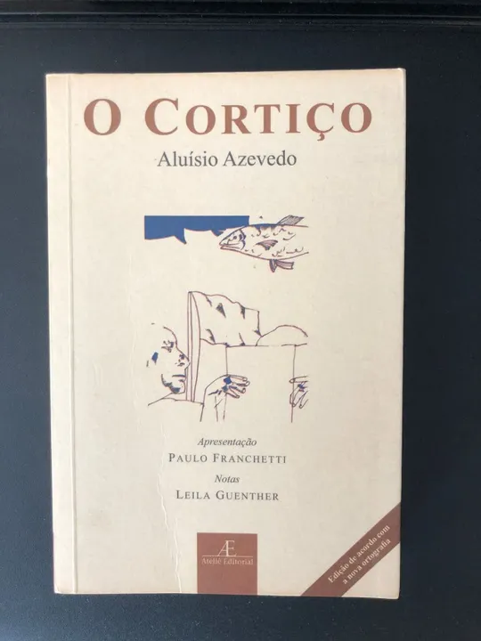 Livro "O Cortiço" - Aluísio Azevedo