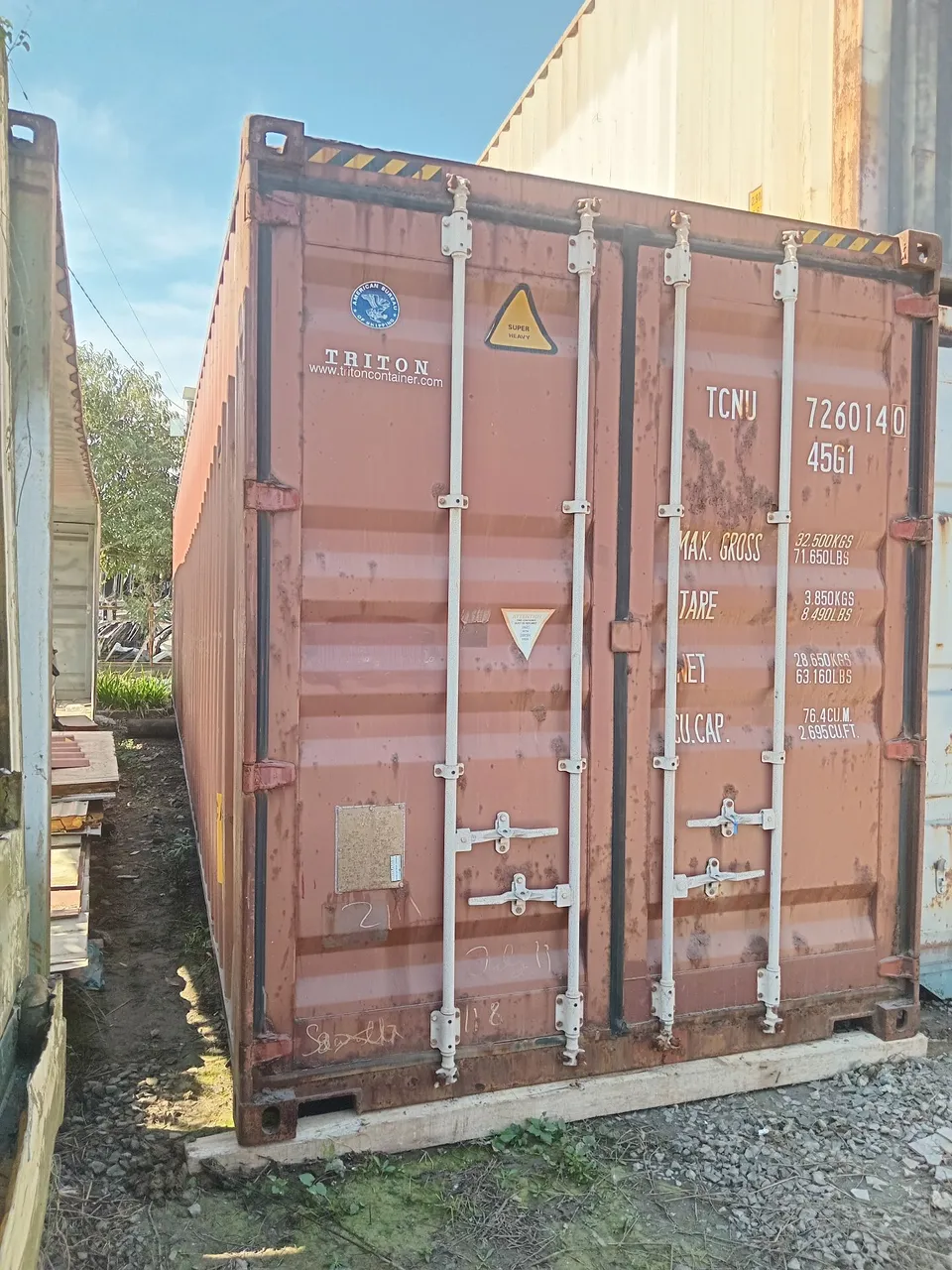 Container 40 pés Triton