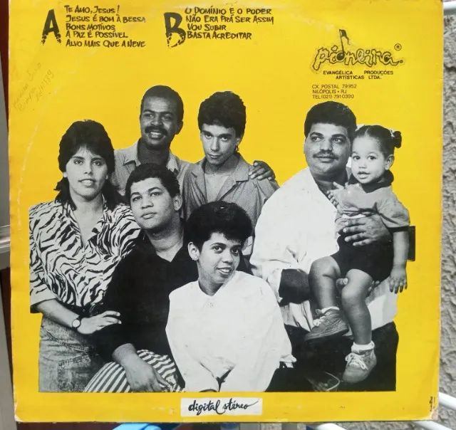 LP - Disco de Vinil - Banda & Voz - A Paz é Possível - 1987 - Foto 2