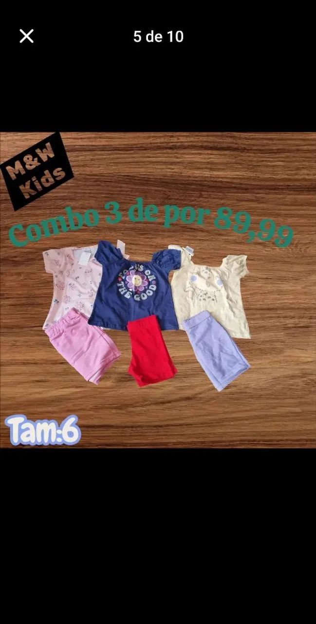 Conjunto novo 19,98 - Foto 6