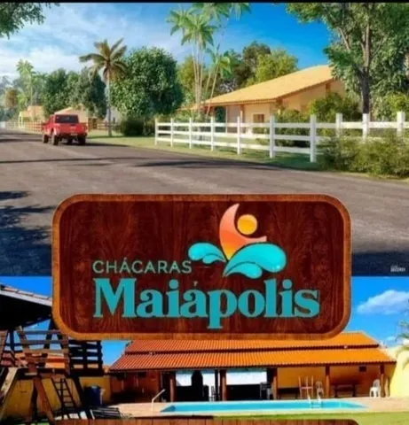 Chácaras Maiapolis de fundos p/área verde e Igarapé 20 x 36 metros