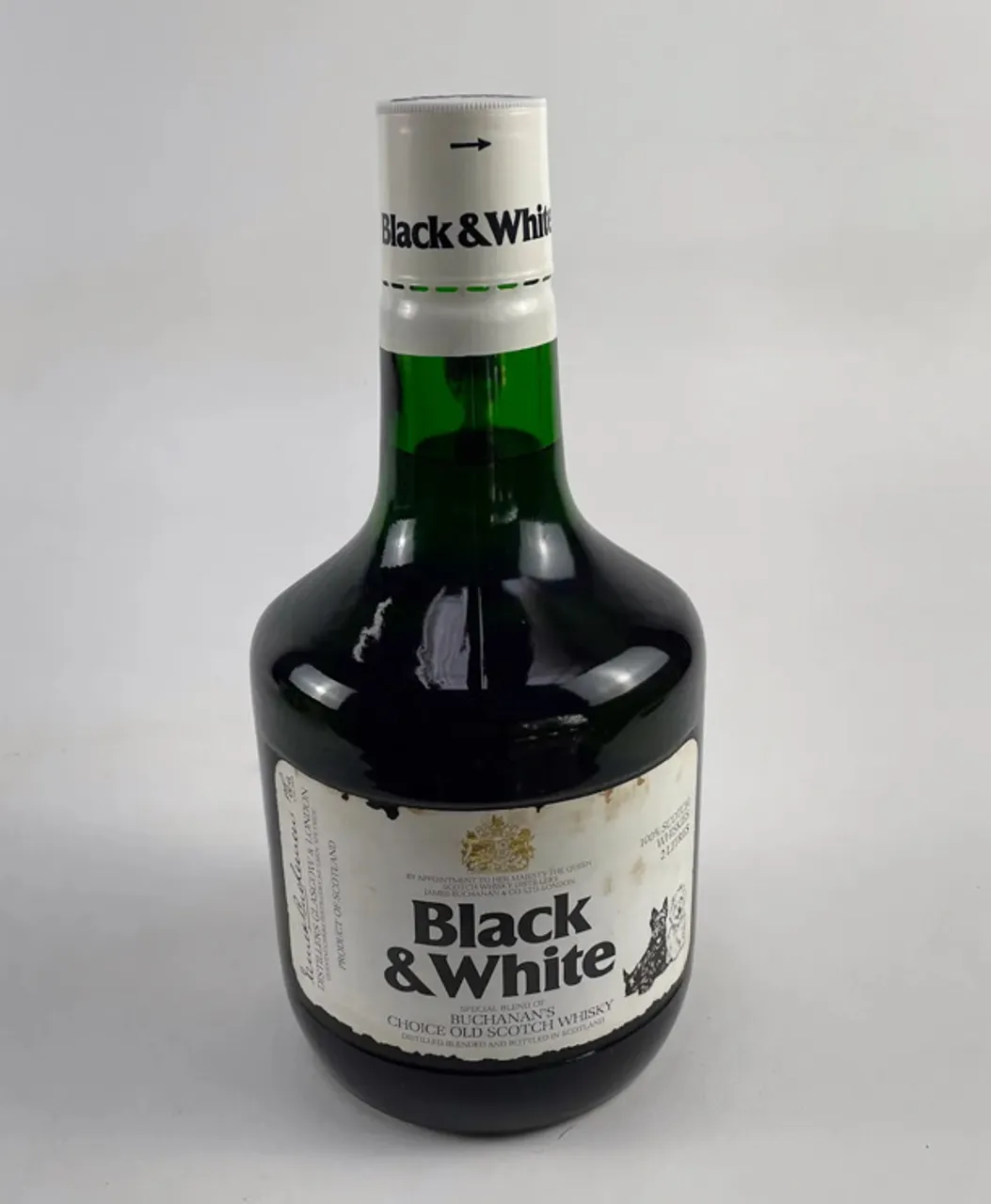 Whisky Black & White - Garrafa de Colecionador