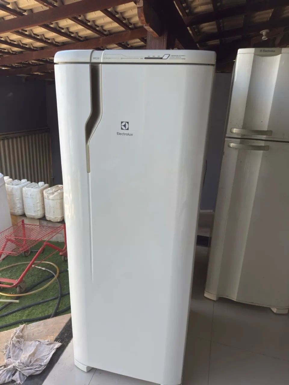 Geladeira Electrolux Branca fost fre 