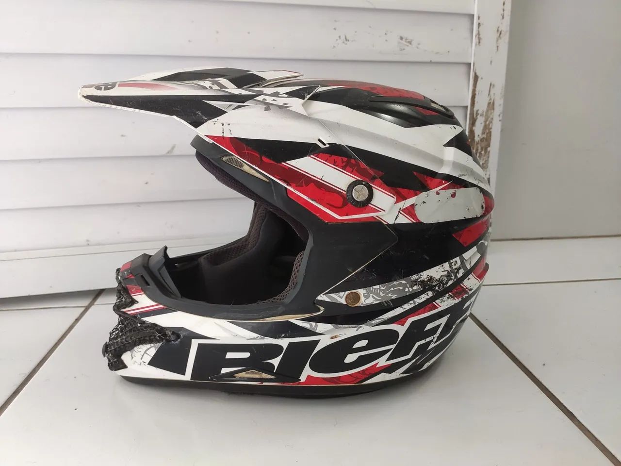 Capacete de motocross Bieffe  - Foto 2