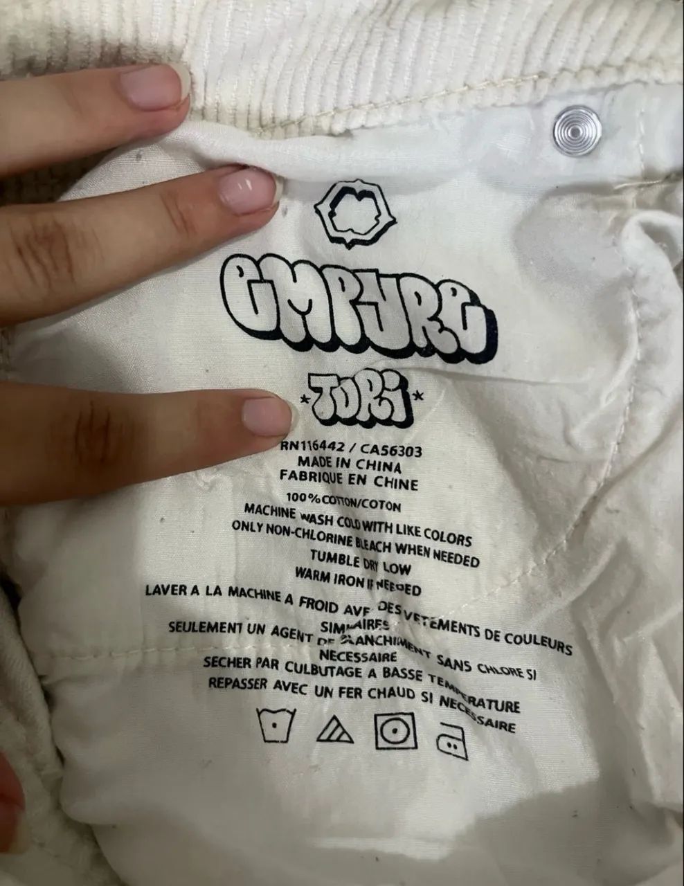Calça veludo colete branca  - Foto 2