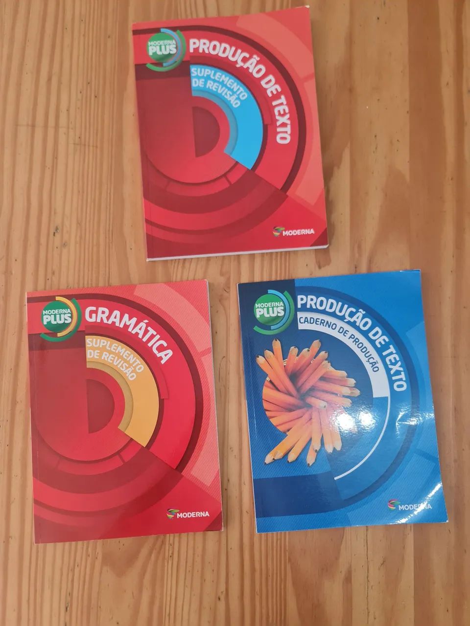 Livros Moderna Plus - Gramática e Produção de Texto