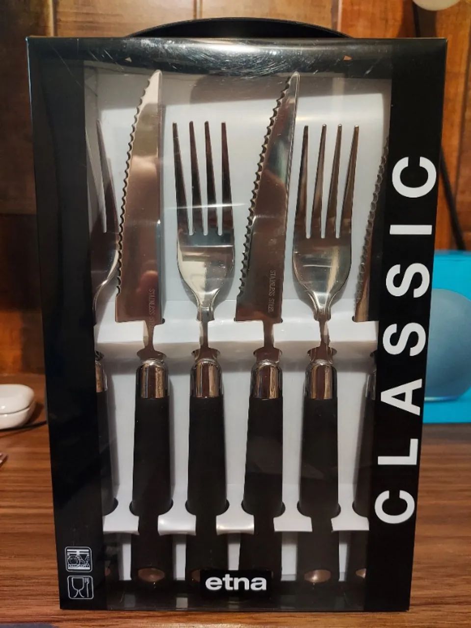 Jogo de Talheres de Aço Inox Classic 12 peças - Foto 3