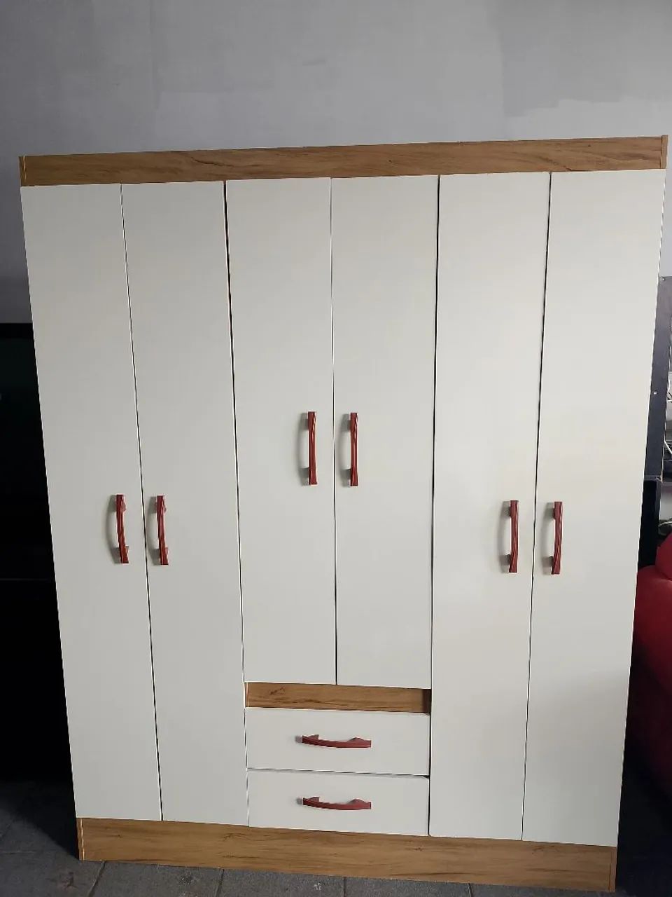 Guarda-Roupa 6 Portas Branco