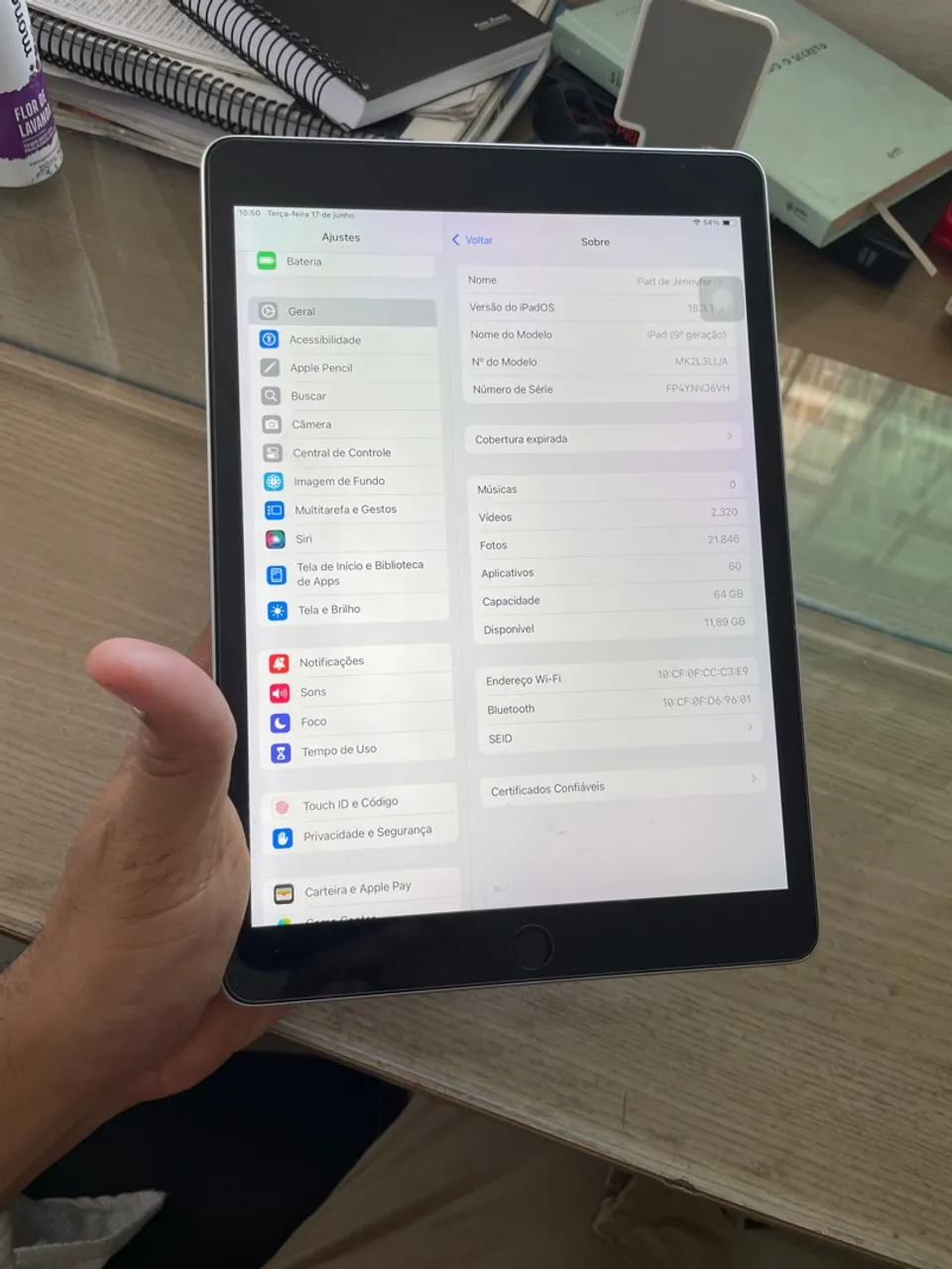 iPad 9 Geração com 64 Gigas