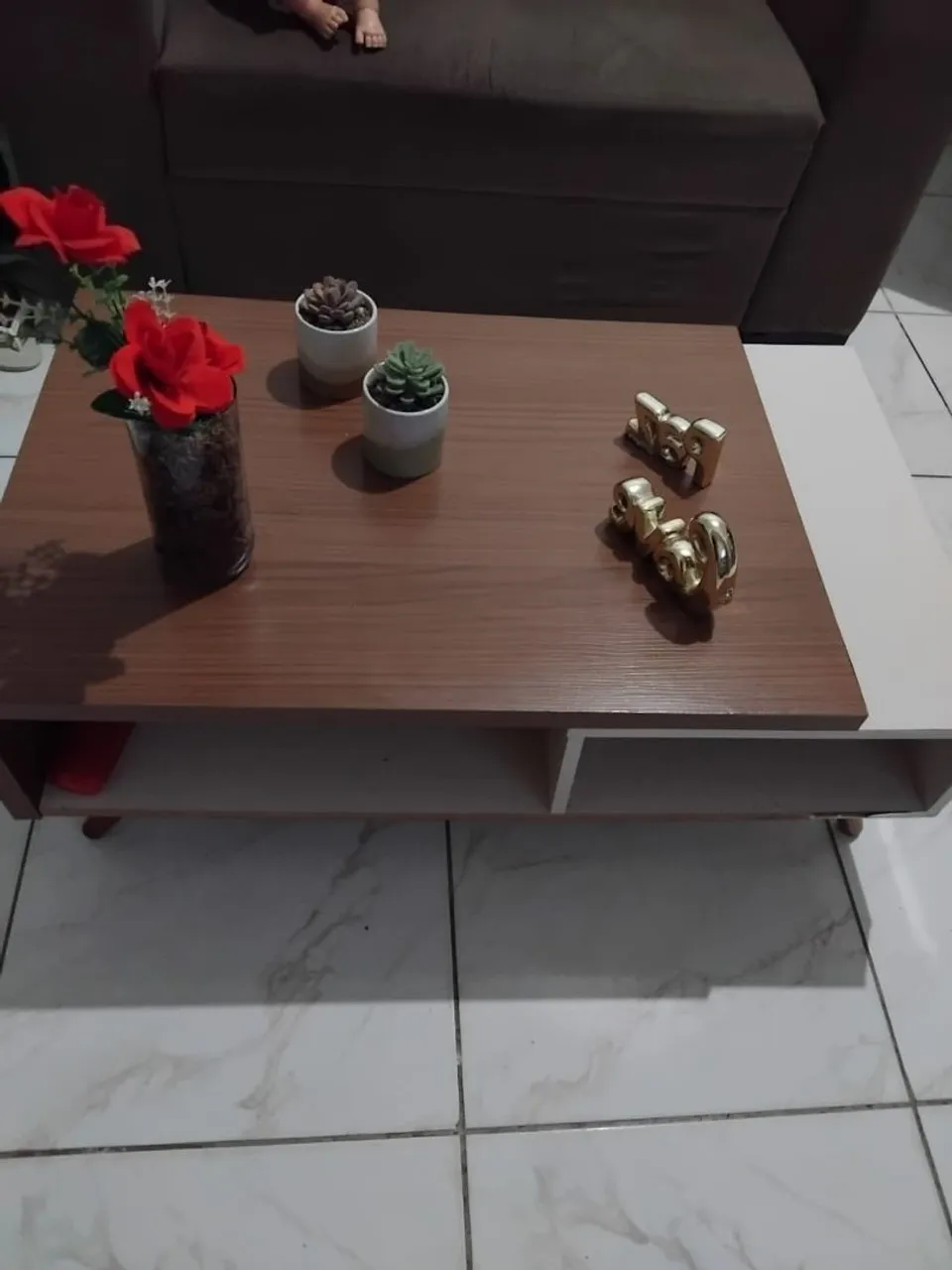 Mesa de centro decorativa