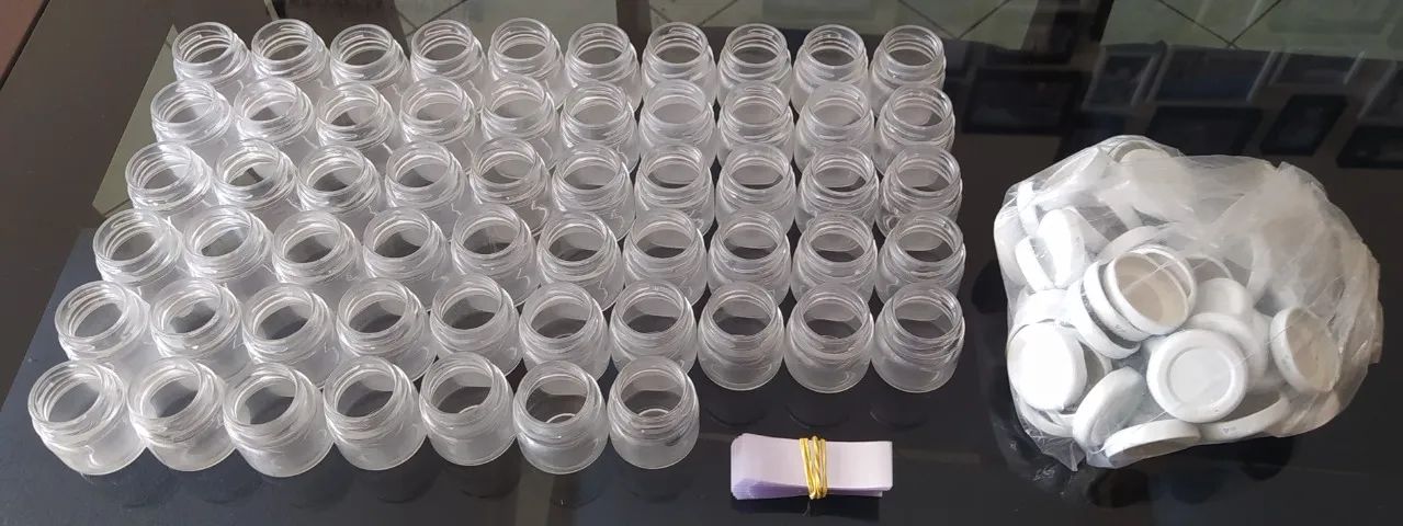 Potes de vidro para conserva 30 ml - Foto 5