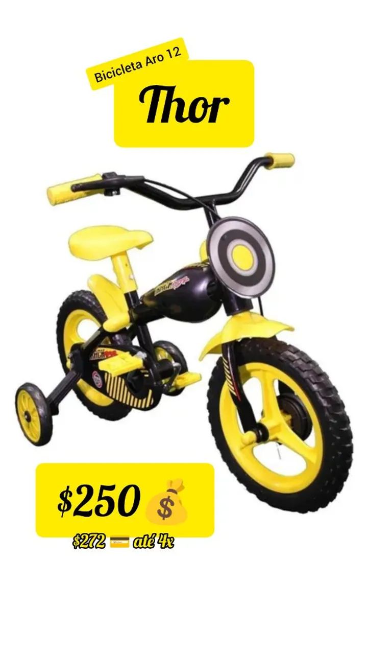 Bicicleta Thor aro 12 Ciclismo Mangabeira, João Pessoa