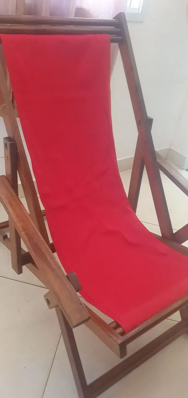 Cadeira espreguiçadeira com braços  - Foto 3