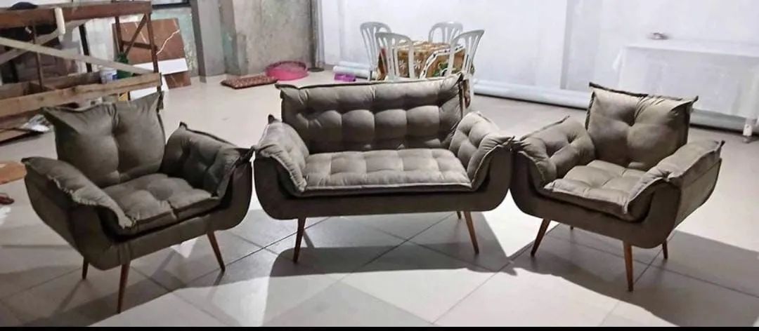 Conjunto Namoradeira + 2 poltronas (Entrega Grátis) - Foto 4