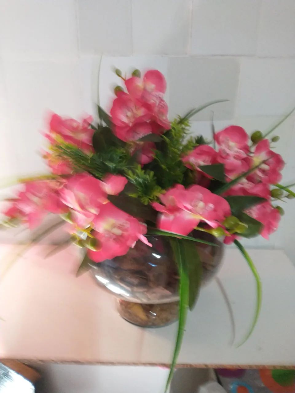 ARRANJO DE ORQUÍDEAS ARTIFICIAL  - Foto 4