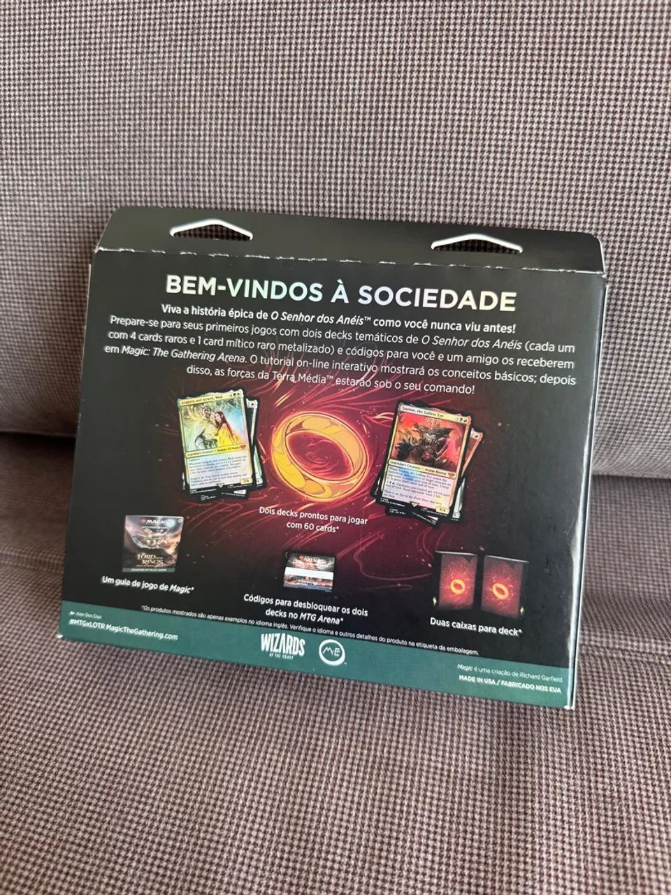 Kit Inicial - Magic The Gathering Lord Of The Rings - Foto 3