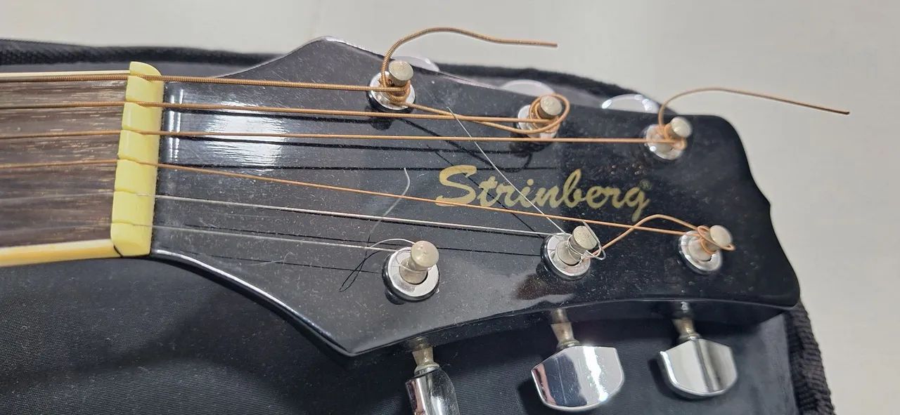 Violão Acústico Stringberg AF 5C-BK - Foto 3