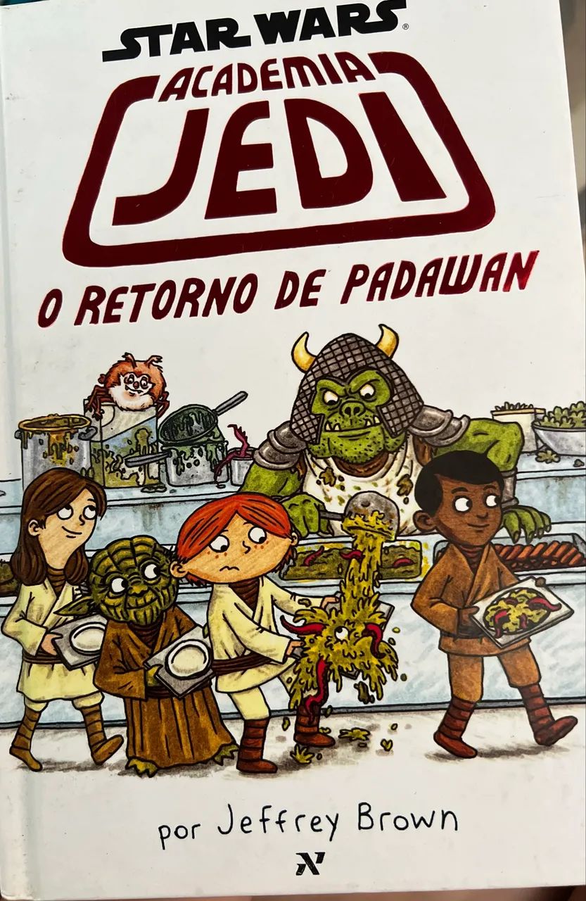 4 Hq Quadrinho de Star Wars: 2 vol Academia Jedi, Darth Vader e filho, princesinha - Foto 3