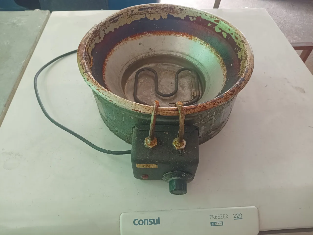Aquecedor tacho de fritura